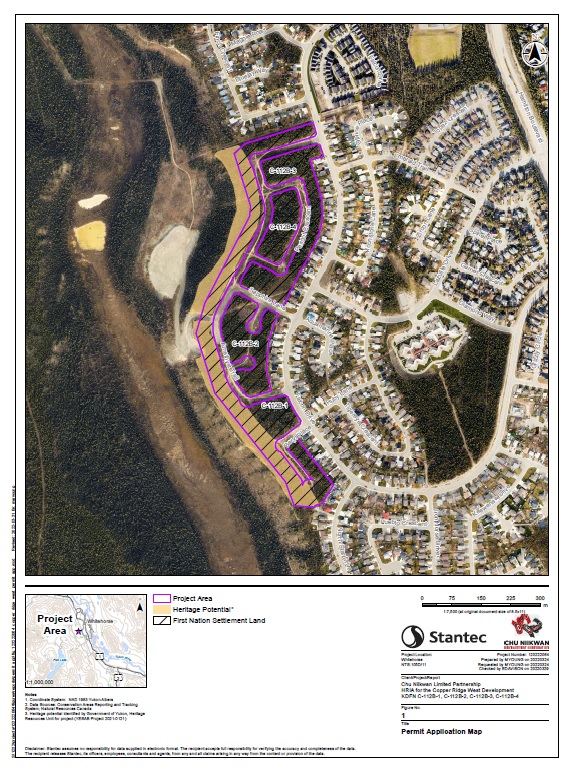 Map of site
