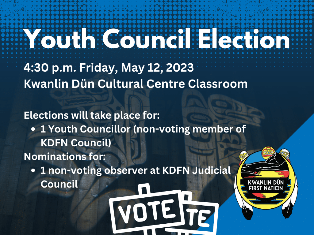 Youth Council Election Kwanlin Dün First Nation